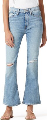 Barbara High Waist Crop Bootcut Jeans