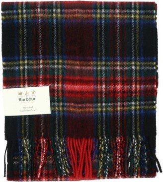 Tartan Fringed Edges Scarf