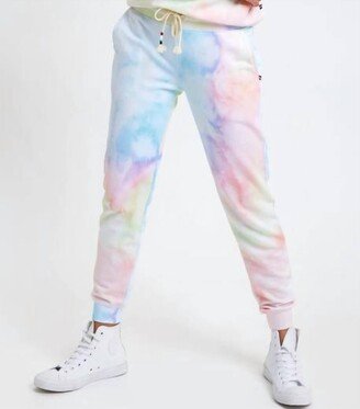 French Terry Jogger In Watercolor