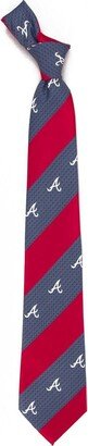 Eagles Wings Men's Atlanta Braves Geo Stripe Tie