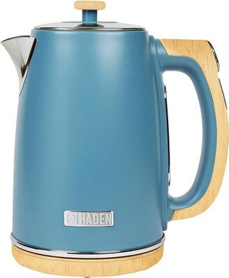 Dorchester 1.7L Stainless Steel Countertop Electric Water Tea Kettle with Temperature Presets and LED Display, Stone Blue