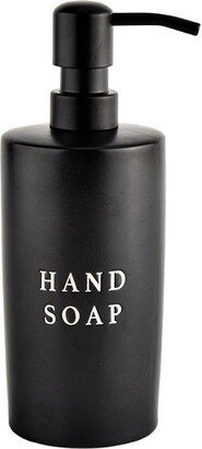 Sweet Water Decor Black Stoneware Hand Soap Dispenser - 15oz