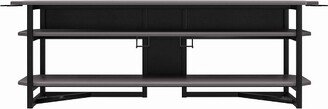 Quest Gaming TV Stand for TVs up to 65 Gray - Ntense