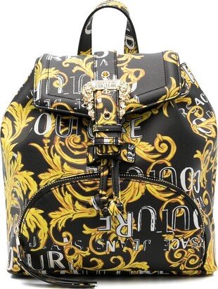 Logo Couture backpack