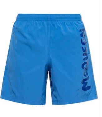 Graffiti Logo Swim Shorts