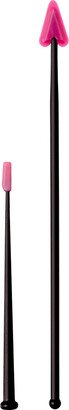 Every Drop Beauty & Lip Spatula Set Black/Pink Pkg/2