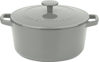 Chef’S Classic Enameled Cast Iron Cookware 5Qt Round Covered Casserole