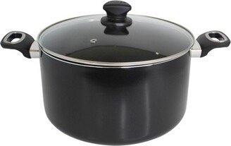 10qt Bistro Stock Pot with Bakelite Handles and Glass Lid