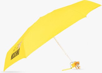Folding Umbrella With Logo Unisex - Yellow-AB