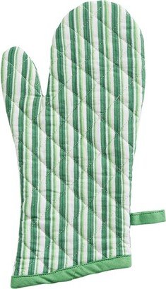 Park Designs Patricia Heaton Home Green Florals And Flitters Stripe Oven Mitt