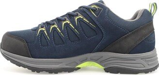 Men's Cooper Waterproof Hiking Shoes Navy/Lime 9.5 Medium US