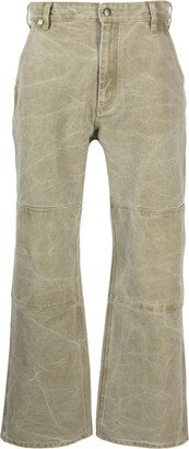 Faded-Effect Loose-Fit Jeans