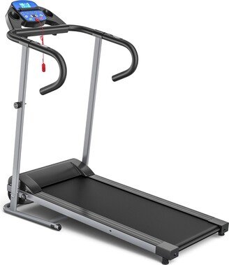 1100W Folding Treadmill Electric Support Motorized Power