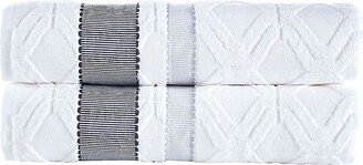 2-Piece Turkish Cotton Bath Sheet Set-AD