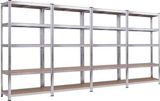 71'' Heavy Duty Storage Shelf Steel Metal Garage Rack 5 Level - 35.5''x 15.76''x 71''