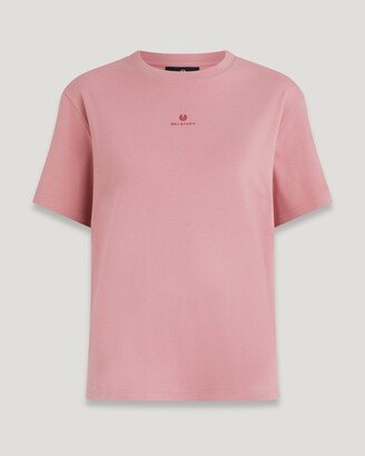 Cotton Jersey Yew T-Shirt In Rose