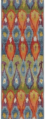 Bayshore Home Outdoor Pashio Pas9 Multi 2' x 6' Runner Area Rug