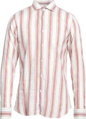 TINTORIA MATTEI 954 Shirt Brick Red