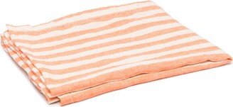 Stripe-Print Linen Beach Towel