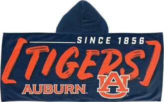 22x51 Auburn Tigers Hooded Youth Beach Towel