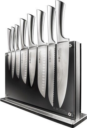 Cuisine::pro Damashiro Nami Knife Block Set, 9 Piece