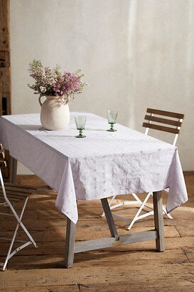 Lavender Eyelet Tablecloth