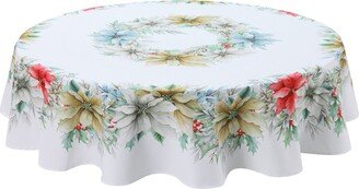 Glad Tidings 70 Round Tablecloth