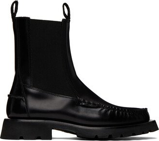 Black Alda Chelsea Boots-AA