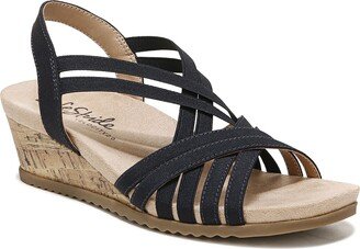 Stellar Strappy Wedge Sandal