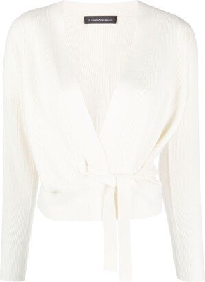 Tied-Waist Cashmere Cardigan