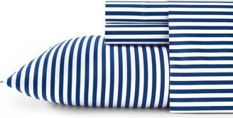 Ajo Cotton Percale 3 Piece Sheet Set, Twin Xl