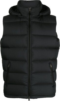 Hooded Padded Gilet-AB