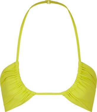 Signature Swim Halter Bikini Top | Citrus