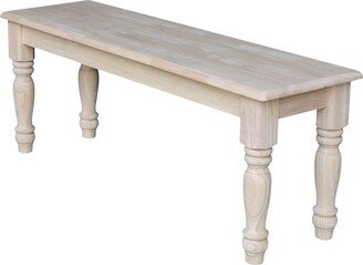 IC International Concepts International Concepts Farmhouse Bench-AA