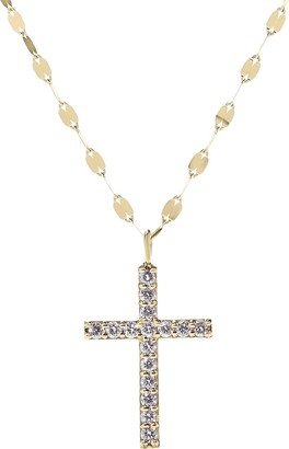 Diamond Cross Pendant Necklace