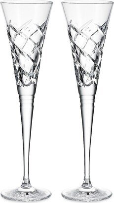 Winter Wonders 2-Piece Mistletoe Flutes Set