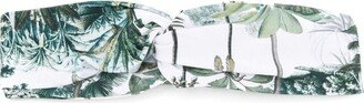 Bethânia botanical-print headband-AA