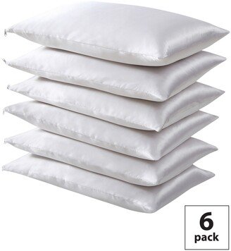 Satin Hair Keeper 6-Pack Pillow Protector Set, Standard