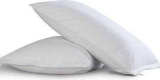 All-In-One Cool Queen Pillow Protectors with Bed Bug Blocker 2-Pack