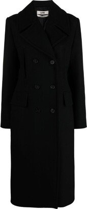 Double-Breasted Wool Coat-AD