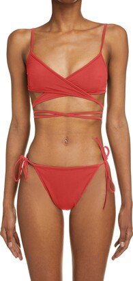 Wrap Two-Piece Swimsuit