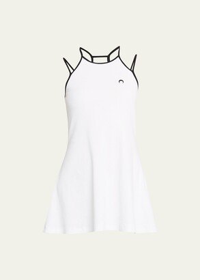 Double Strap Tennis Mini Dress