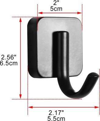 Unique Bargains Stainless Steel Bathroom Wall Towel Rack Hanger Holder