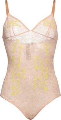 Lingerie Bodysuit Blush-AB