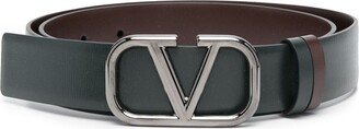 VLogo reversible leather belt