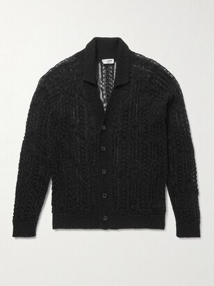 Mohair-Blend Cardigan