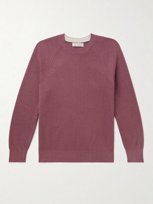 Ribbed Cotton Sweater-AB
