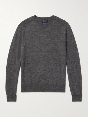 Slim-Fit Mélange Merino Wool Sweater