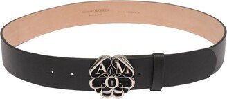 Logo Plaque Buckle Belt-BT