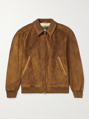 Kent Suede Bomber Jacket